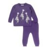PERRYHILL Baby Girls’ Knitted Sweater & Pant Set | Purple Winter Co-ord Outfit | Soft, Warm & Comfortable Infant/Toddler Wear