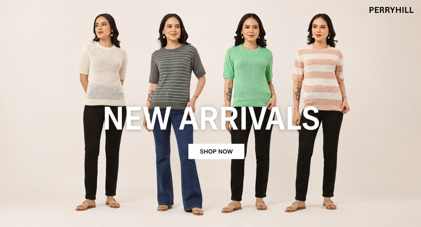 women's New Arrivals banner